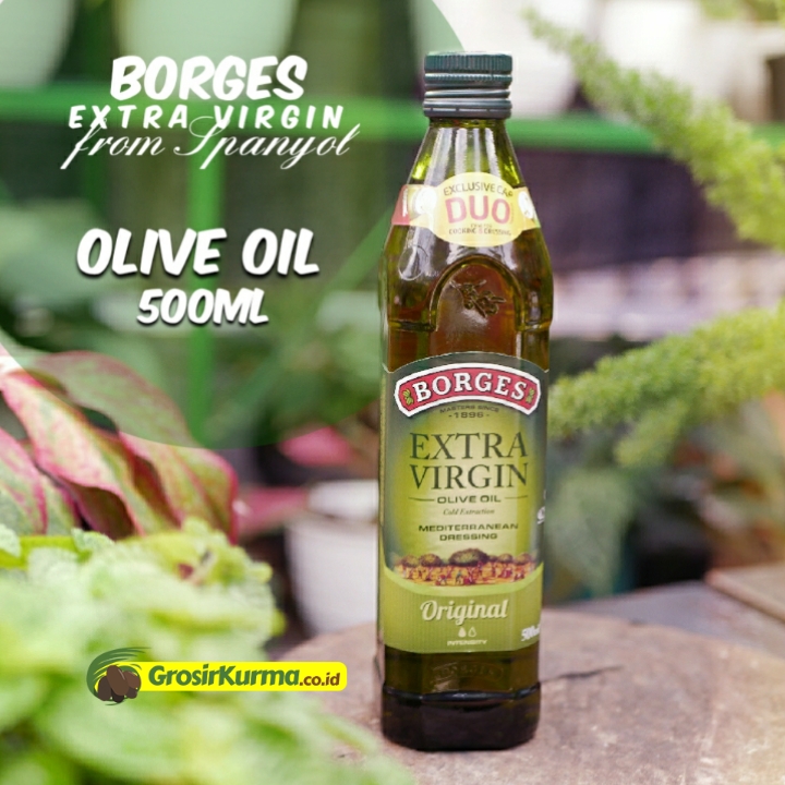 Borges EXTRA VIRGIN Olive Oil from Spain (500 Ml) – 1 Botol