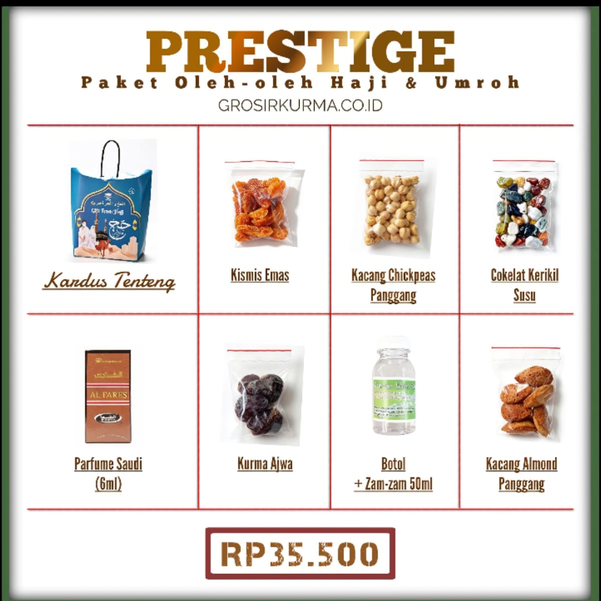 (PRESTIGE) Paket Oleh-Oleh Haji & Umroh