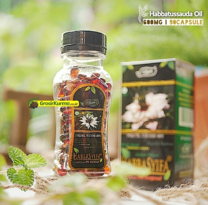 Minyak Jintan Hitam Habbasyifa (90 Capsule @600 Mg) – 1 Botol