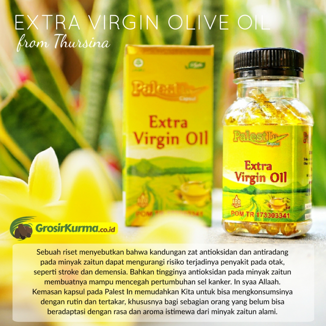 Olive Oil Palest ‘In from Thursina (100 Capsule @500 Mg) – 1 Botol