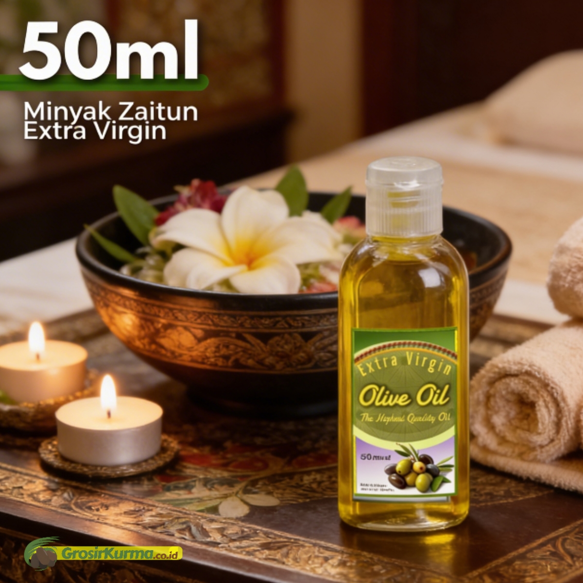 Olive Oil Extra Virgin from Thursina for External Use (50 Ml) – 1 Botol