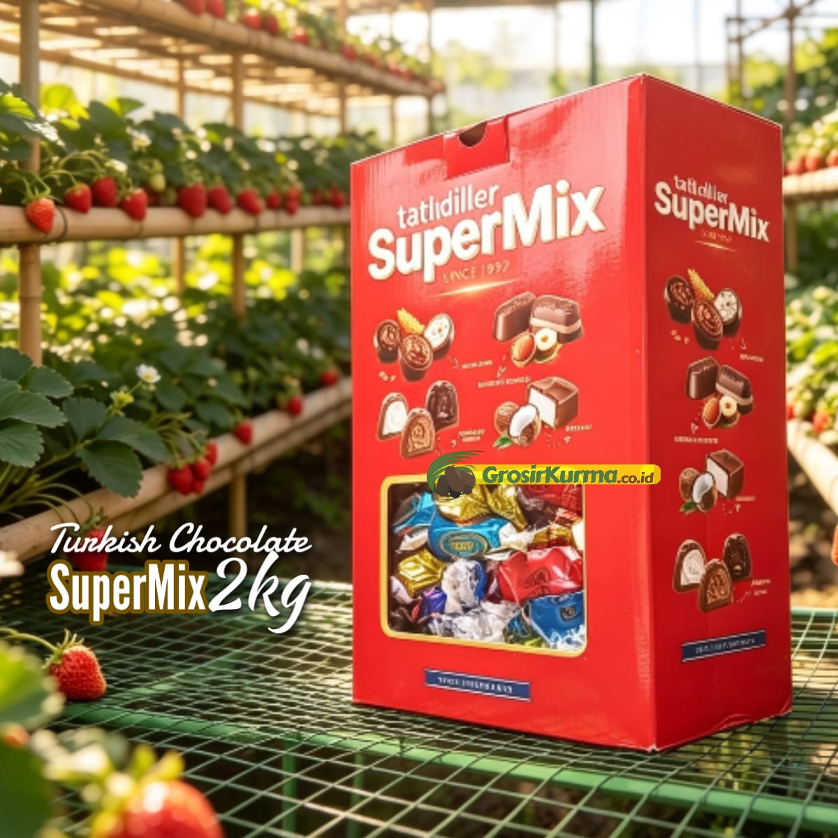 Cream Filled Turkish SuperMix Chocolate (2 Kg) – 1 Pack
